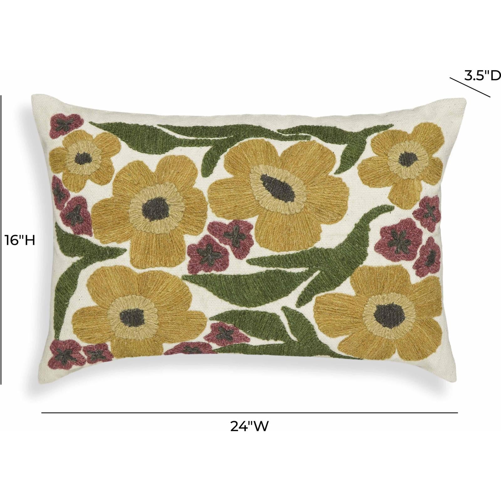 TOV Furniture Blossom Throw Pillow
