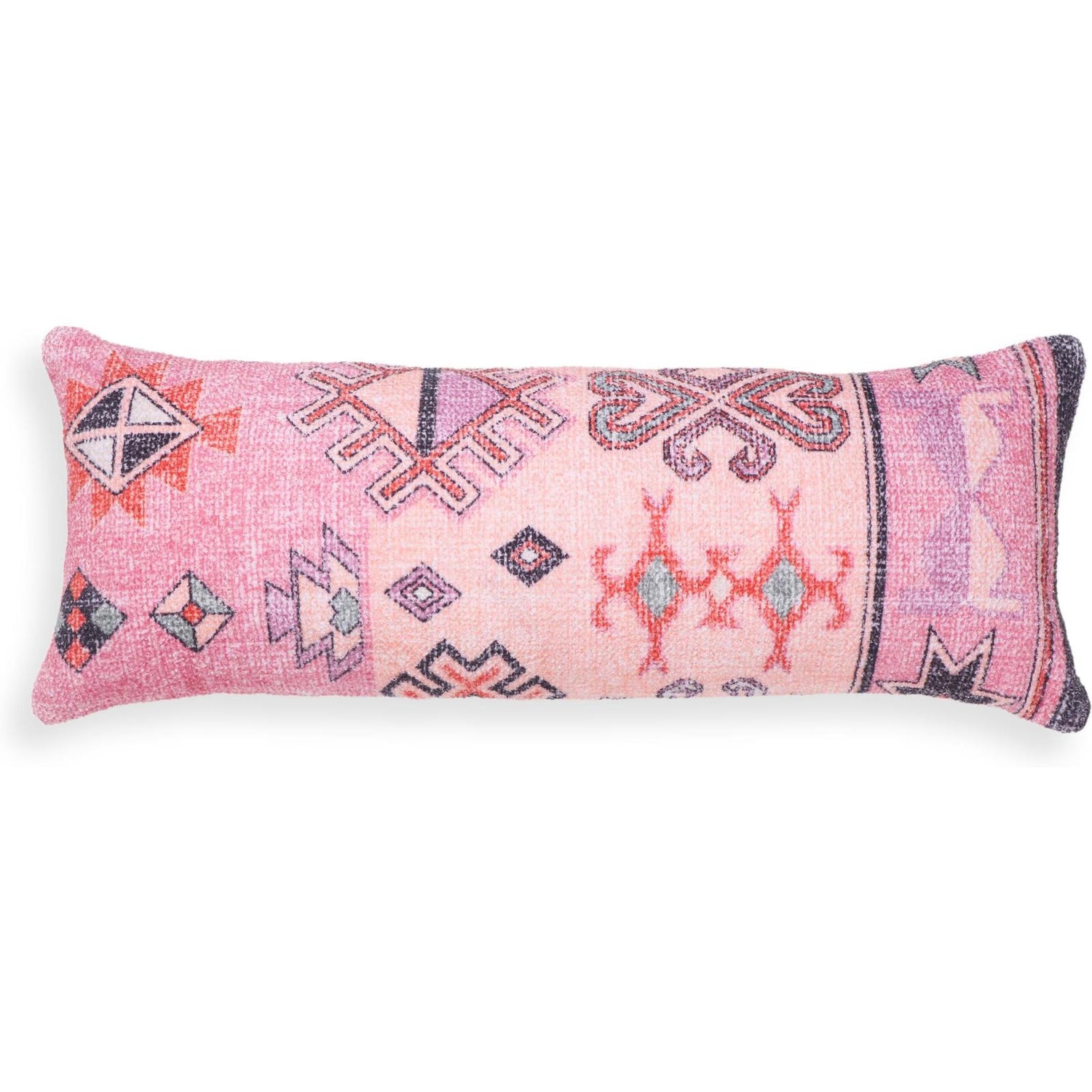 TOV Furniture Persia Pink Cotton Bolster Pillow