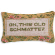 TOV Furniture Oh This Old Schmatte Jacquard Cotton Throw Pillow
