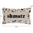 TOV Furniture Shmutz Jacquard Cotton Throw Pillow