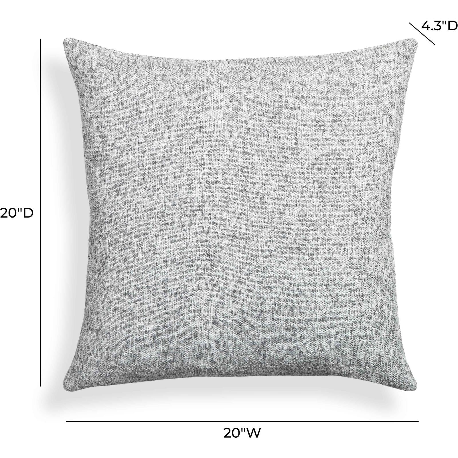TOV Furniture Poh Boucle Square Throw Pillow