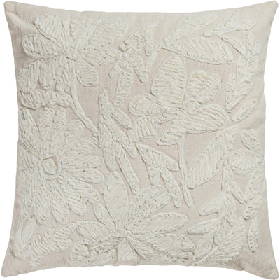 TOV Furniture Tabitha Square Embroidered Throw Pillow