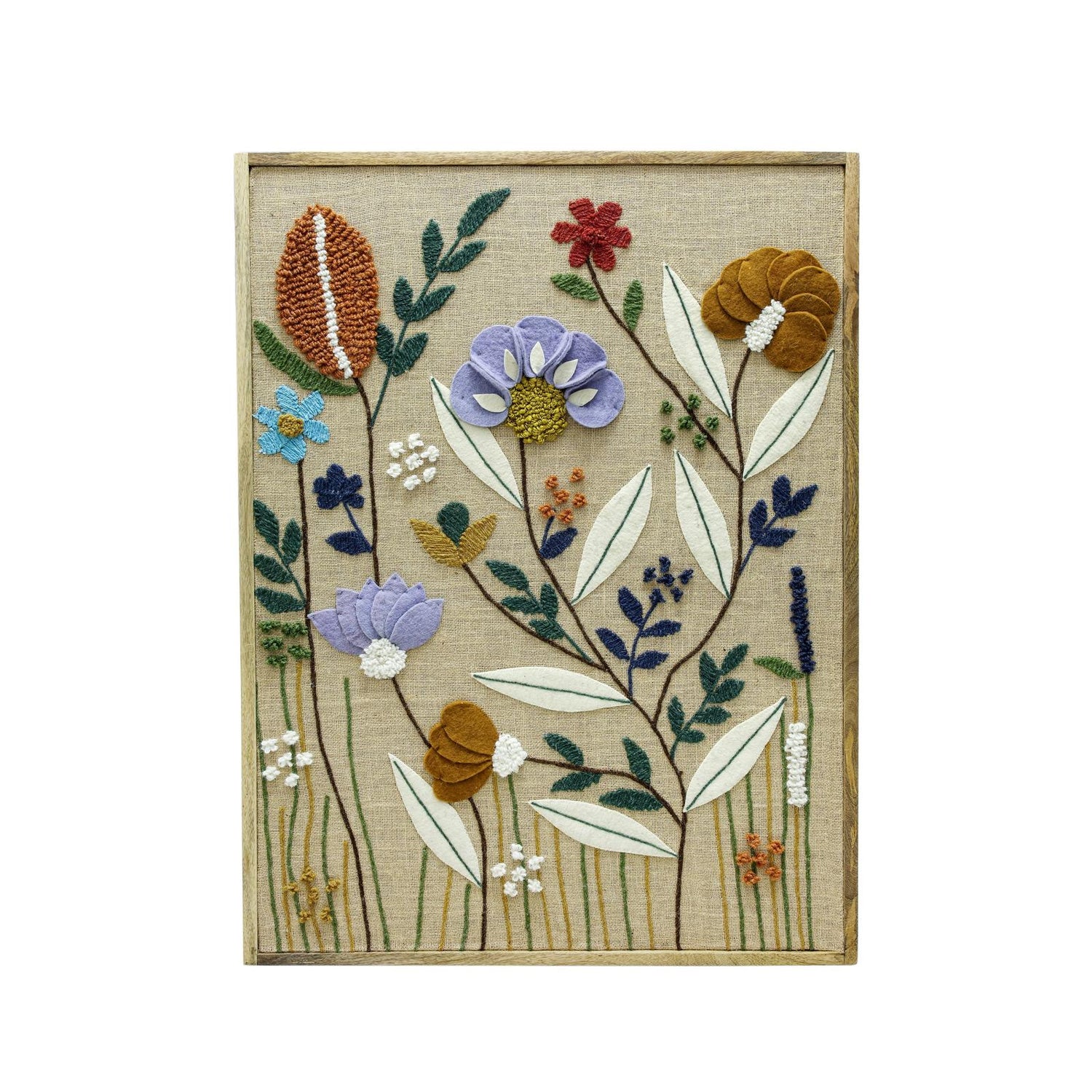 TOV Furniture Muro "Sprout" Embroidered Wall Art
