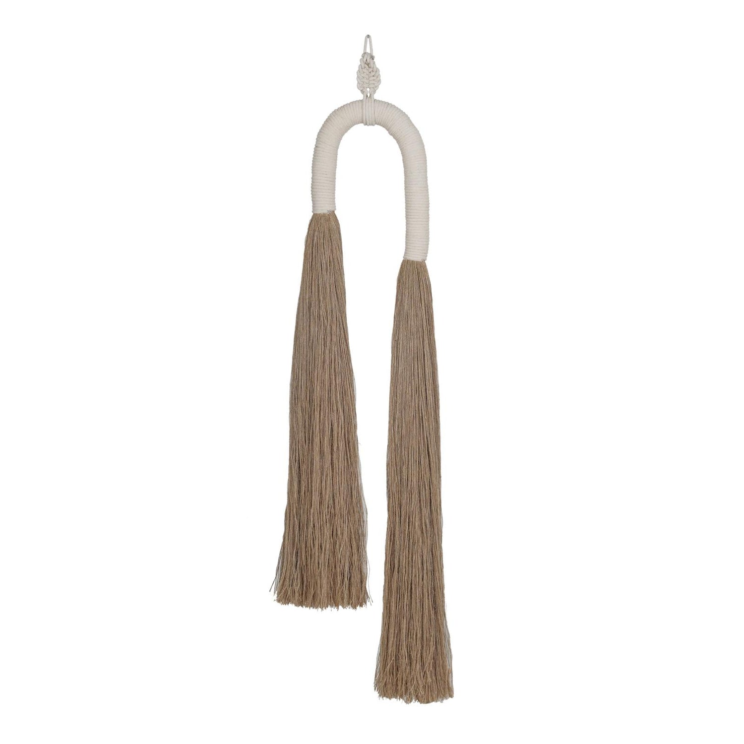 TOV Furniture Pasha Natural Cotton Jute Tassel Wall Decor