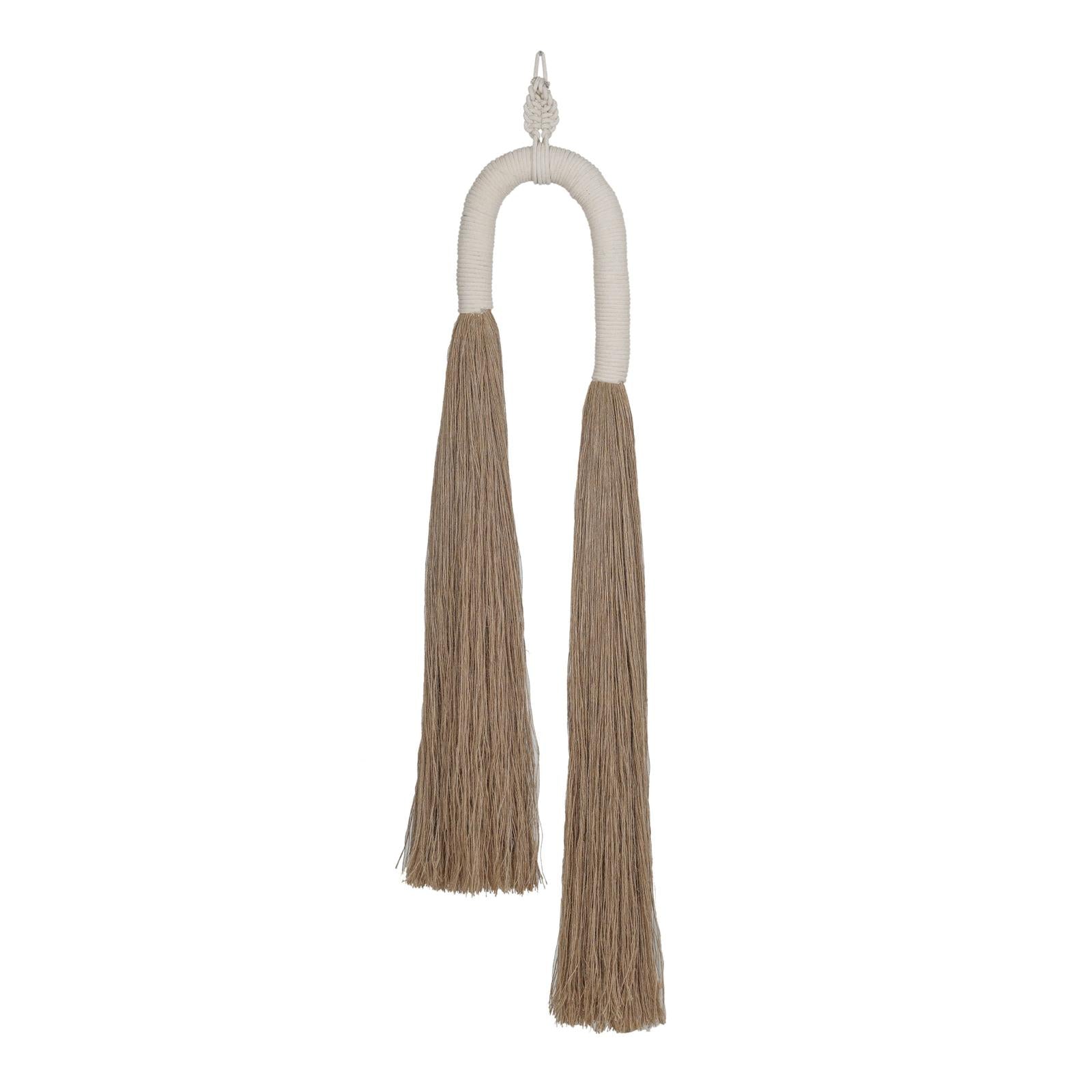 TOV Furniture Pasha Natural Cotton Jute Tassel Wall Decor