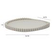 TOV Furniture Alna Cream Catchall Tray