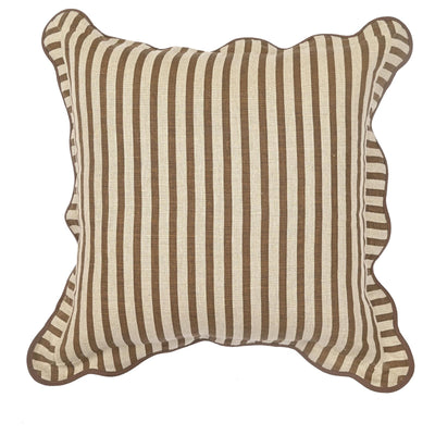 TOV Furniture Striped Linen Throw Pillow