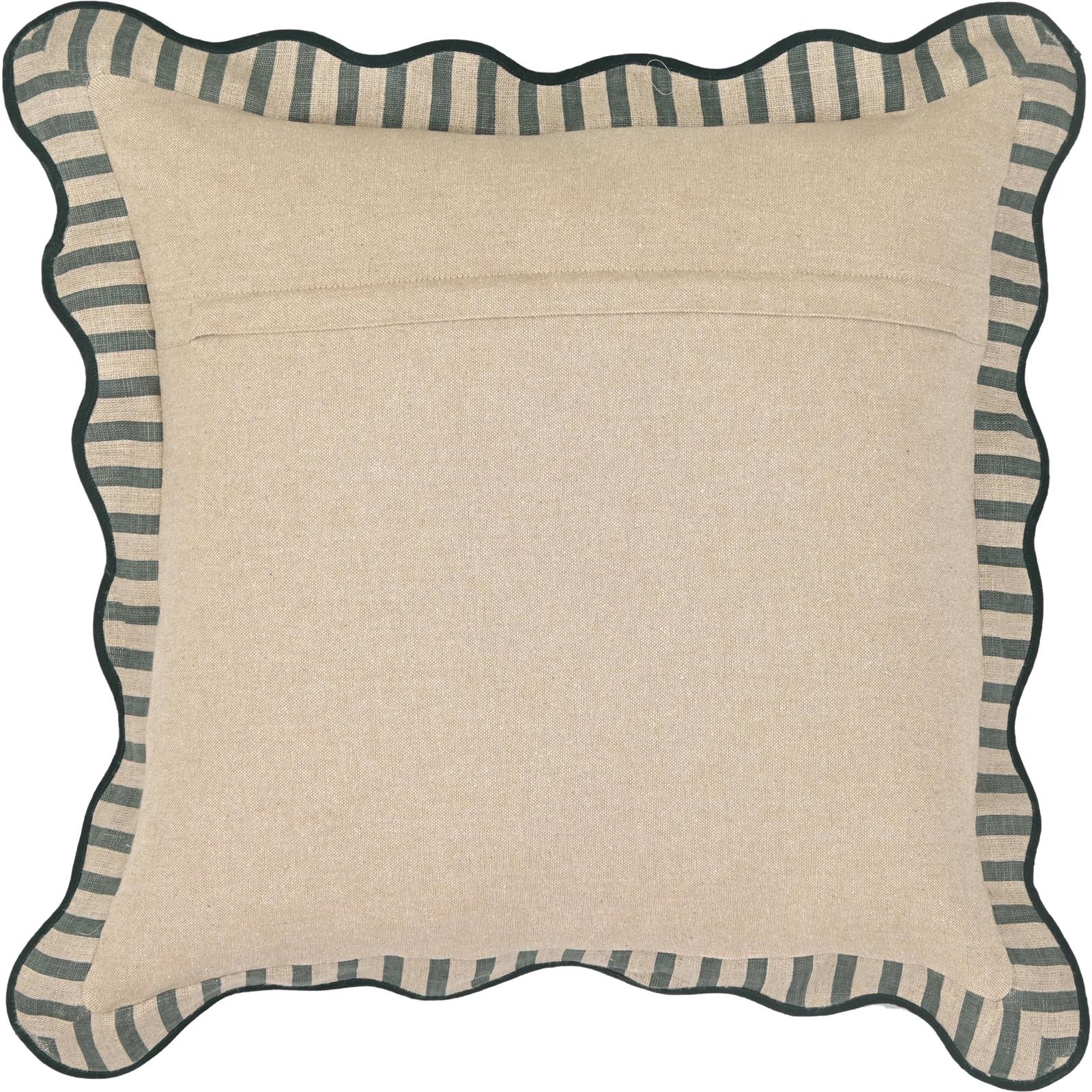 TOV Furniture Striped Linen Throw Pillow