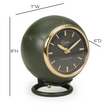 TOV Furniture Draper Dark Green Contract-Grade Standing Accent Clock