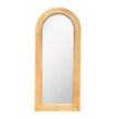 TOV Furniture Tanya Rattan 70 Inch Floor Mirror