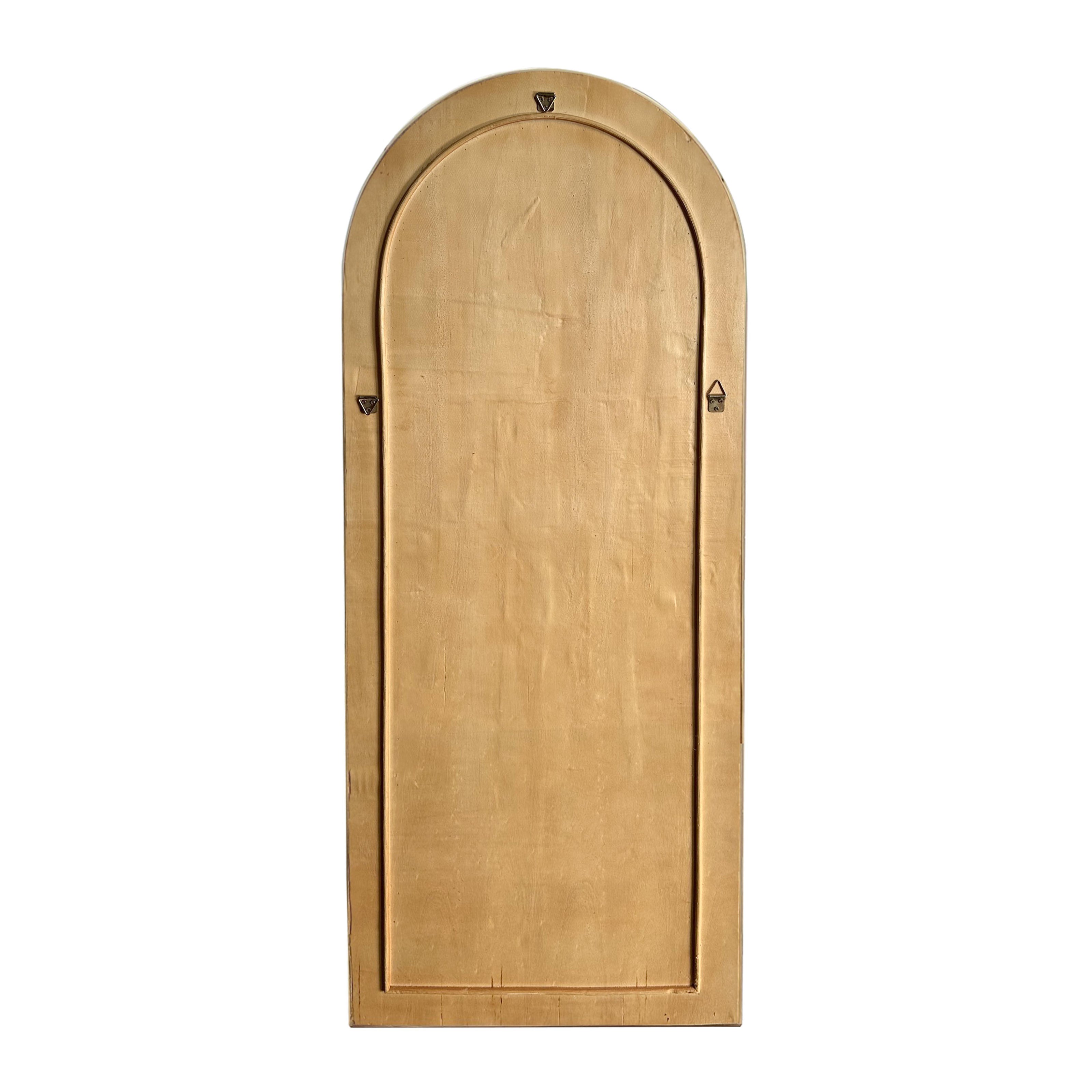 TOV Furniture Tanya Rattan 70 Inch Floor Mirror