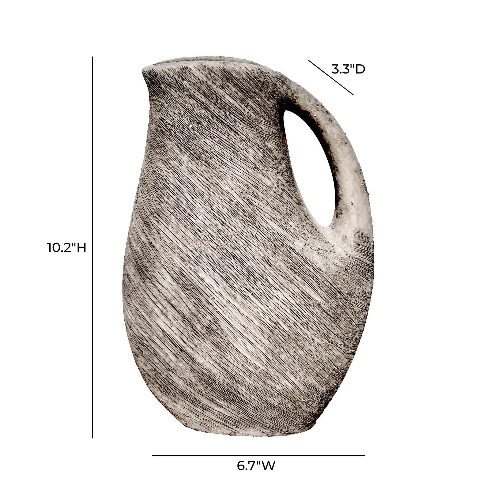 TOV Furniture Earthenware Water Can Vase