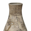 TOV Furniture Earthenware Floral Pattern Vase
