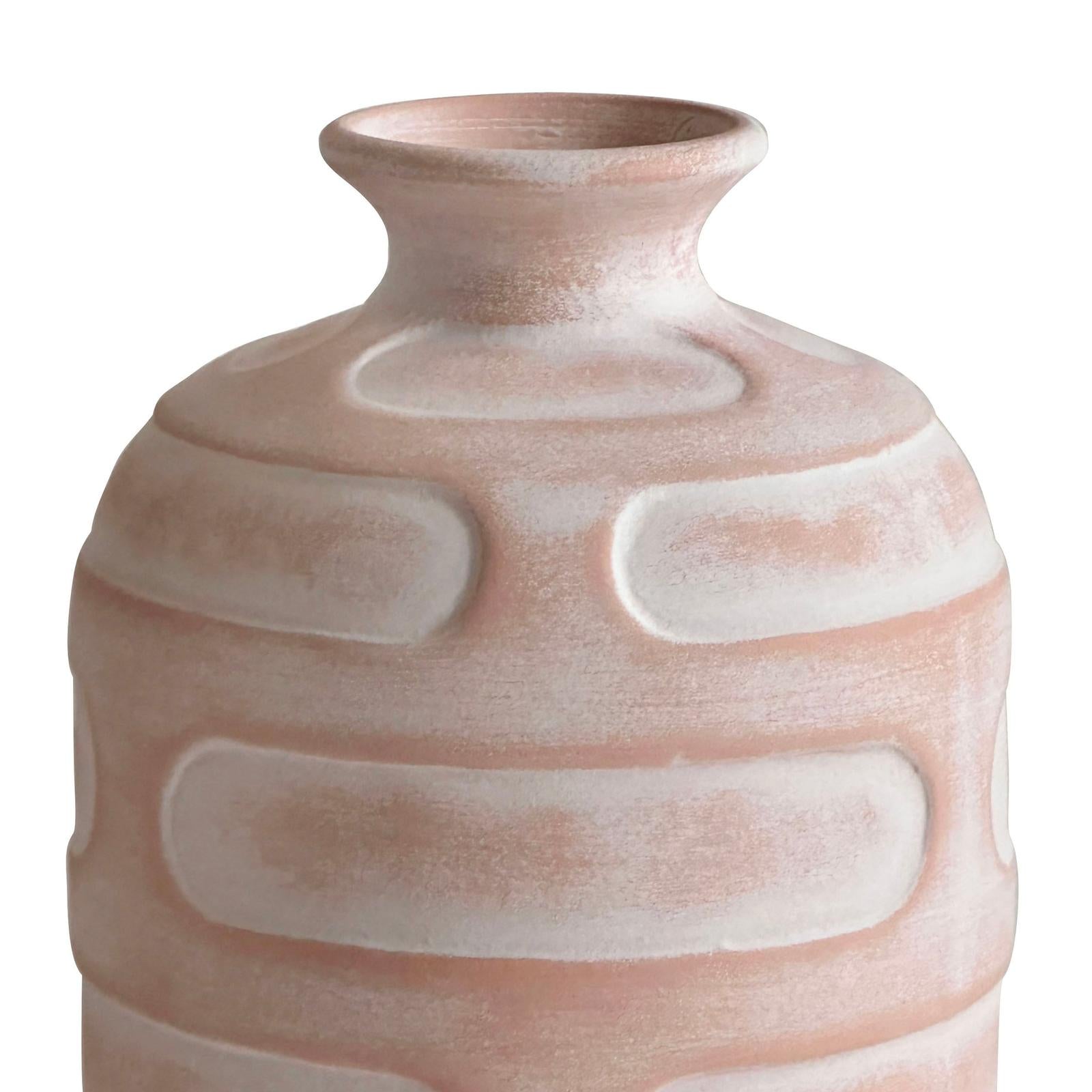 TOV Furniture Earthenware Retro Vase in Terracotta