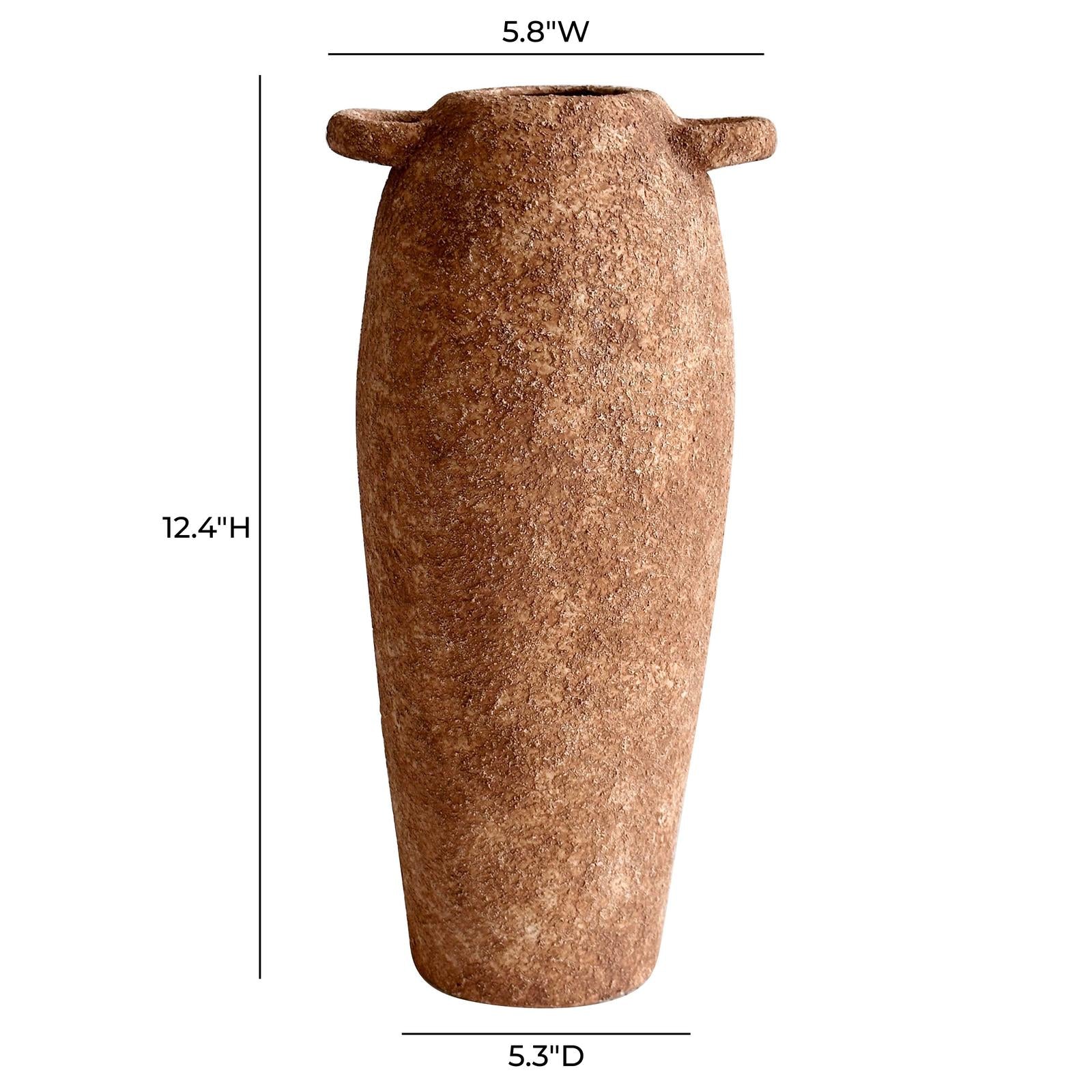 TOV Furniture Earthenware Narrow Vase