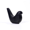 TOV Furniture Black Marble Bird Statue