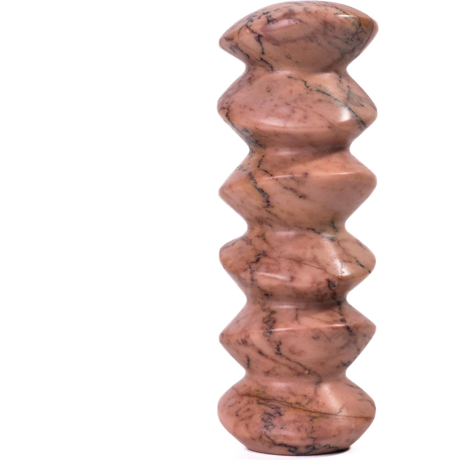 TOV Furniture Marble Sunset Cairn Decorative Object
