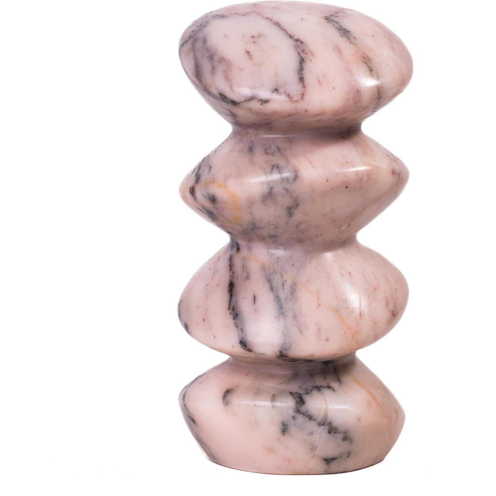 TOV Furniture Marble Sunset Cairn Decorative Object
