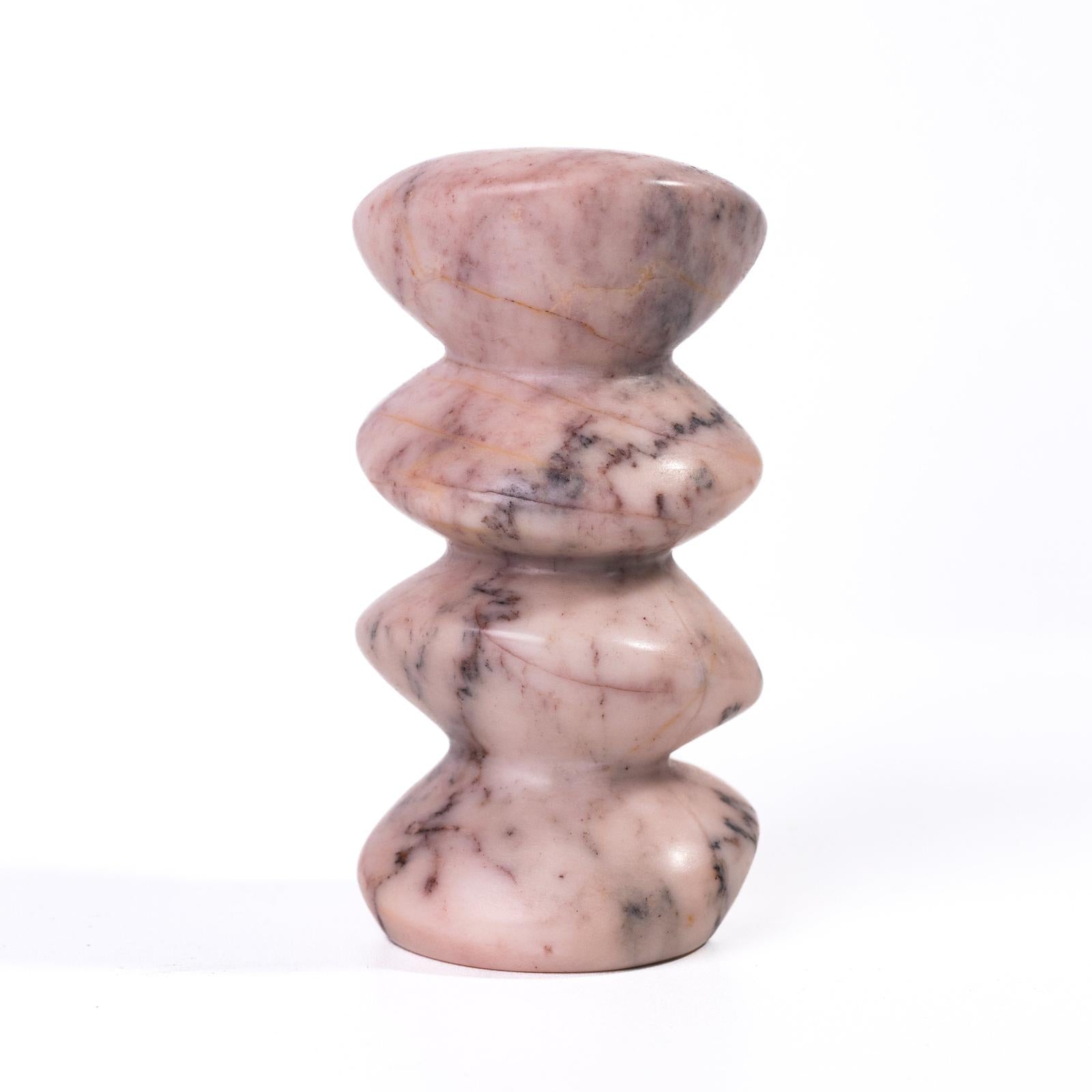 TOV Furniture Marble Sunset Cairn Decorative Object
