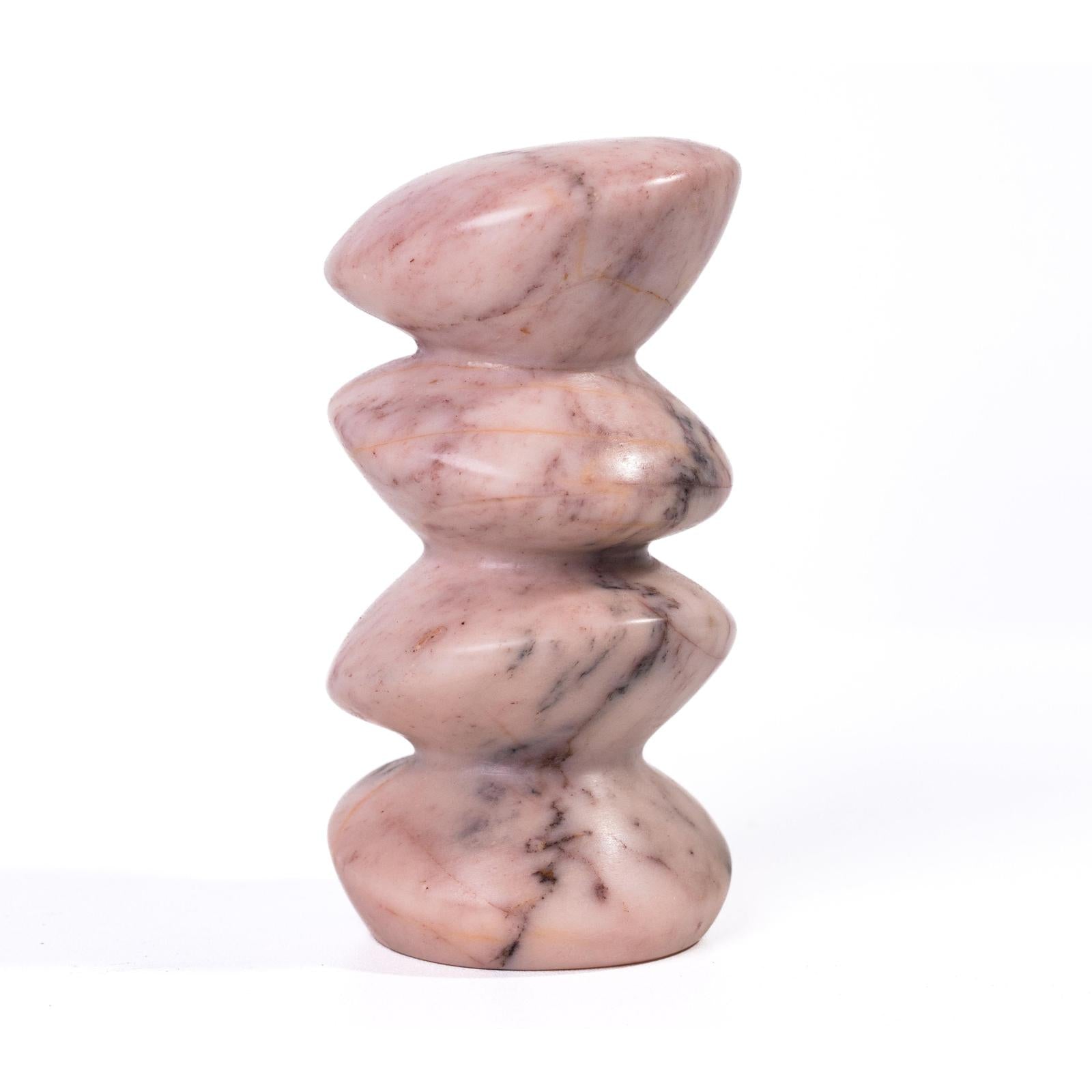 TOV Furniture Marble Sunset Cairn Decorative Object