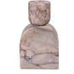 TOV Furniture Marble White Brown Candle Holder
