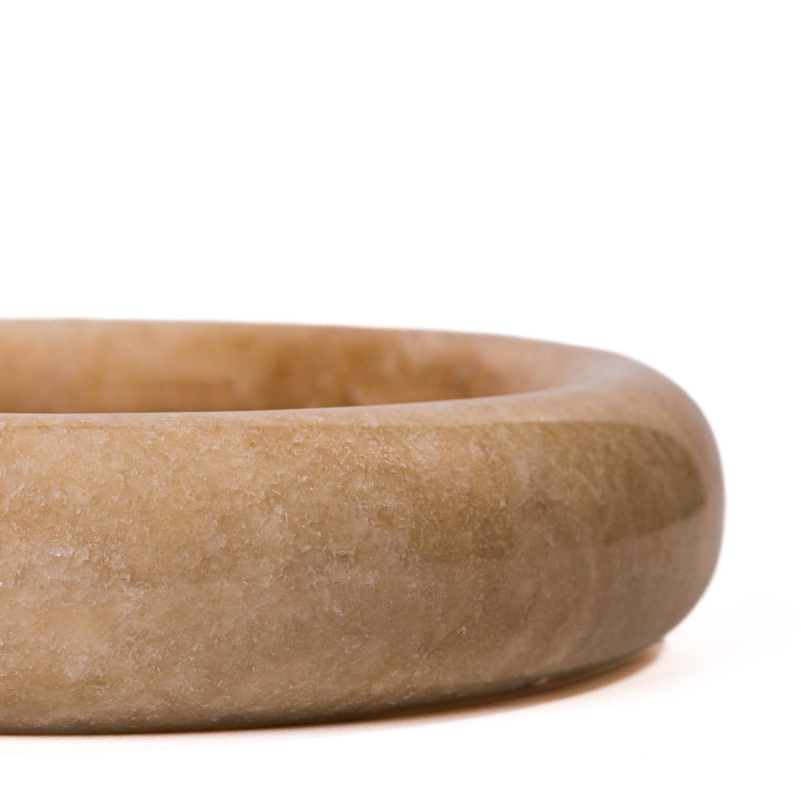 TOV Furniture Marble Round Edged Catch-All
