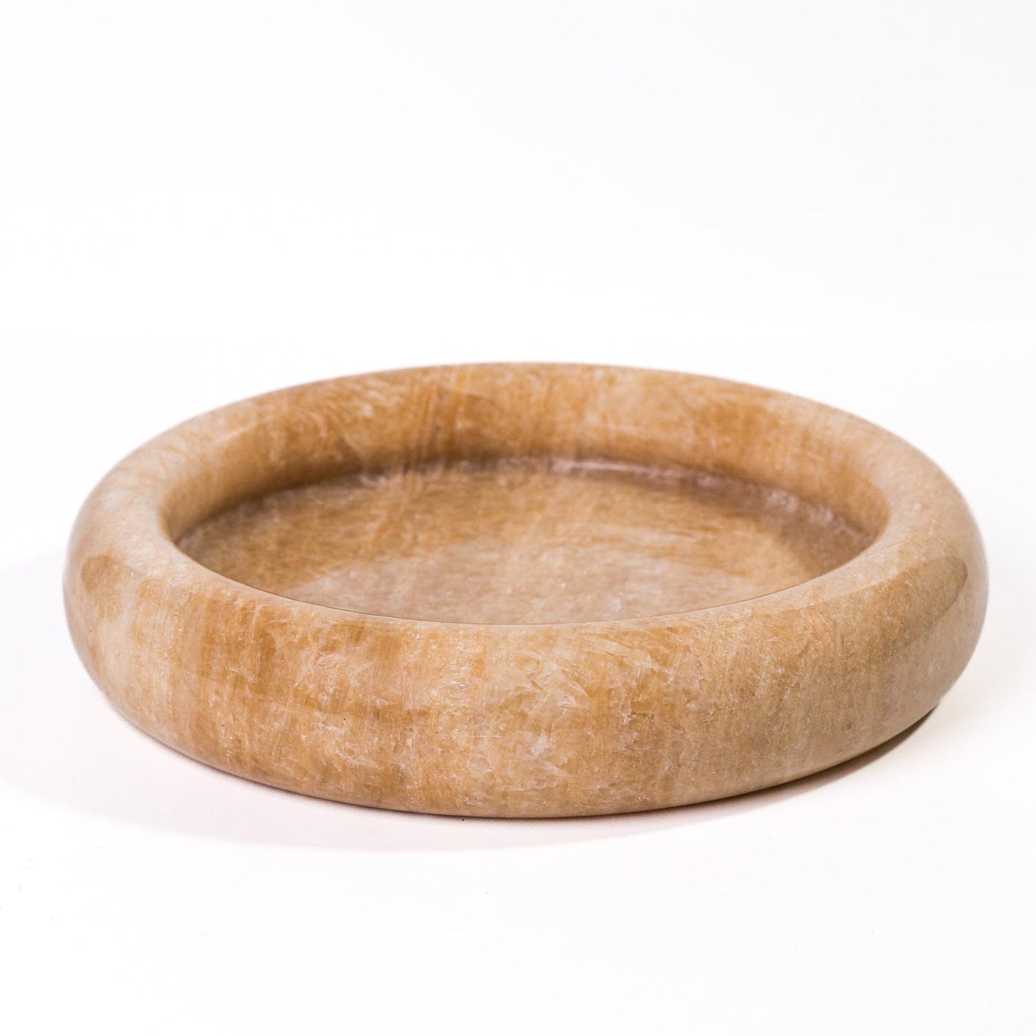 TOV Furniture Marble Round Edged Catch-All