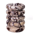 TOV Furniture Marble Layered Decorative Vase