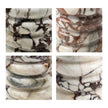 TOV Furniture Marble Layered Decorative Vase