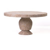 TOV Furniture Natural Travertine Cake Stand