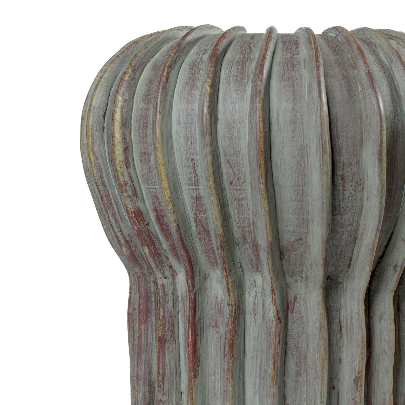 TOV Furniture Visha Grey Green Terracotta Decorative Vase