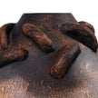 TOV Furniture Visha Roped Dark Terracotta Decorative Vase