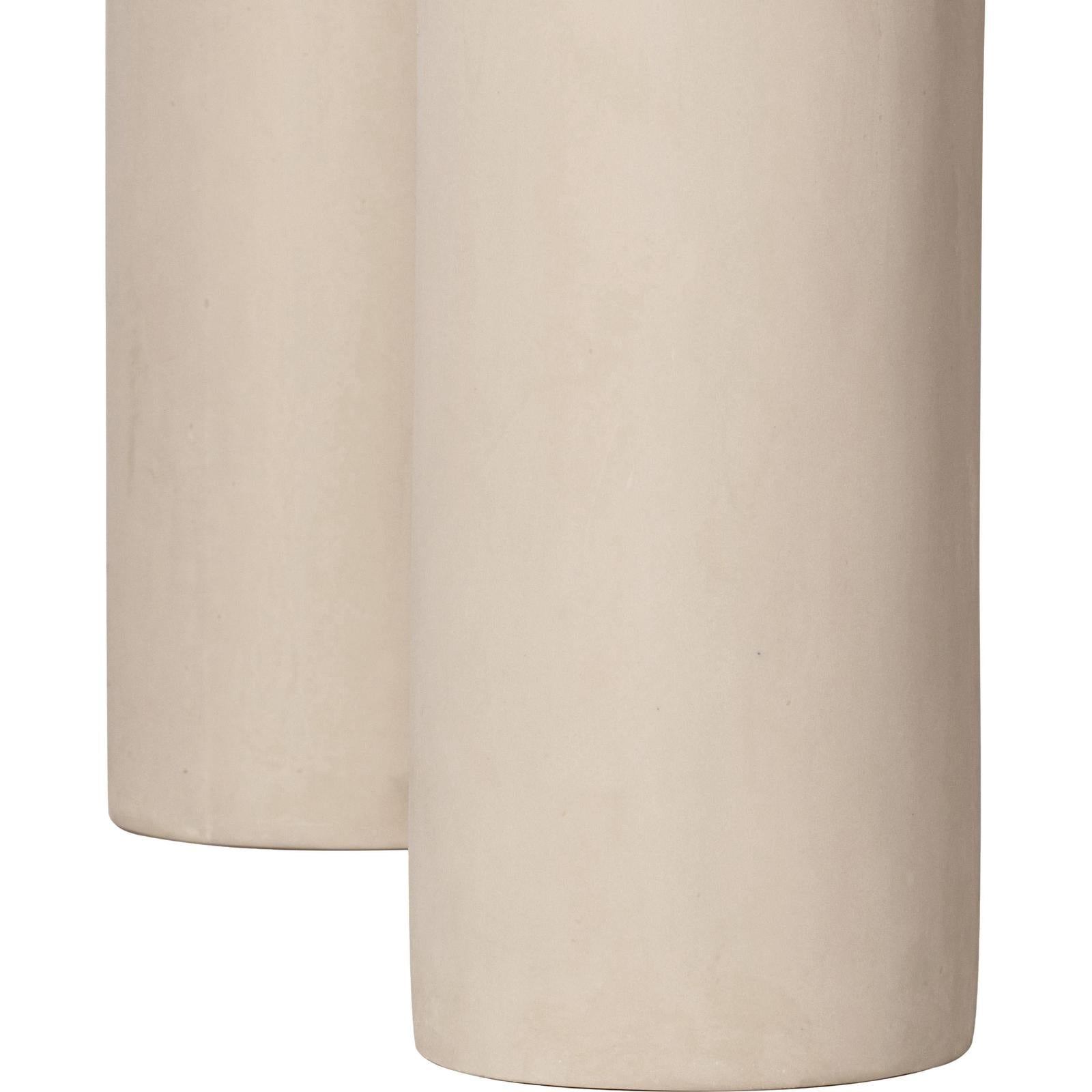 TOV Furniture Barbara Cream Textured Indoor / Outdoor Round Dining Table
