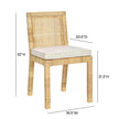 TOV Furniture Amara Rattan Dining Chair