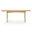 TOV Furniture Cybill Natural Ash Dining Table