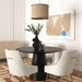 TOV Furniture Sahara Black Oak Round Dining Table