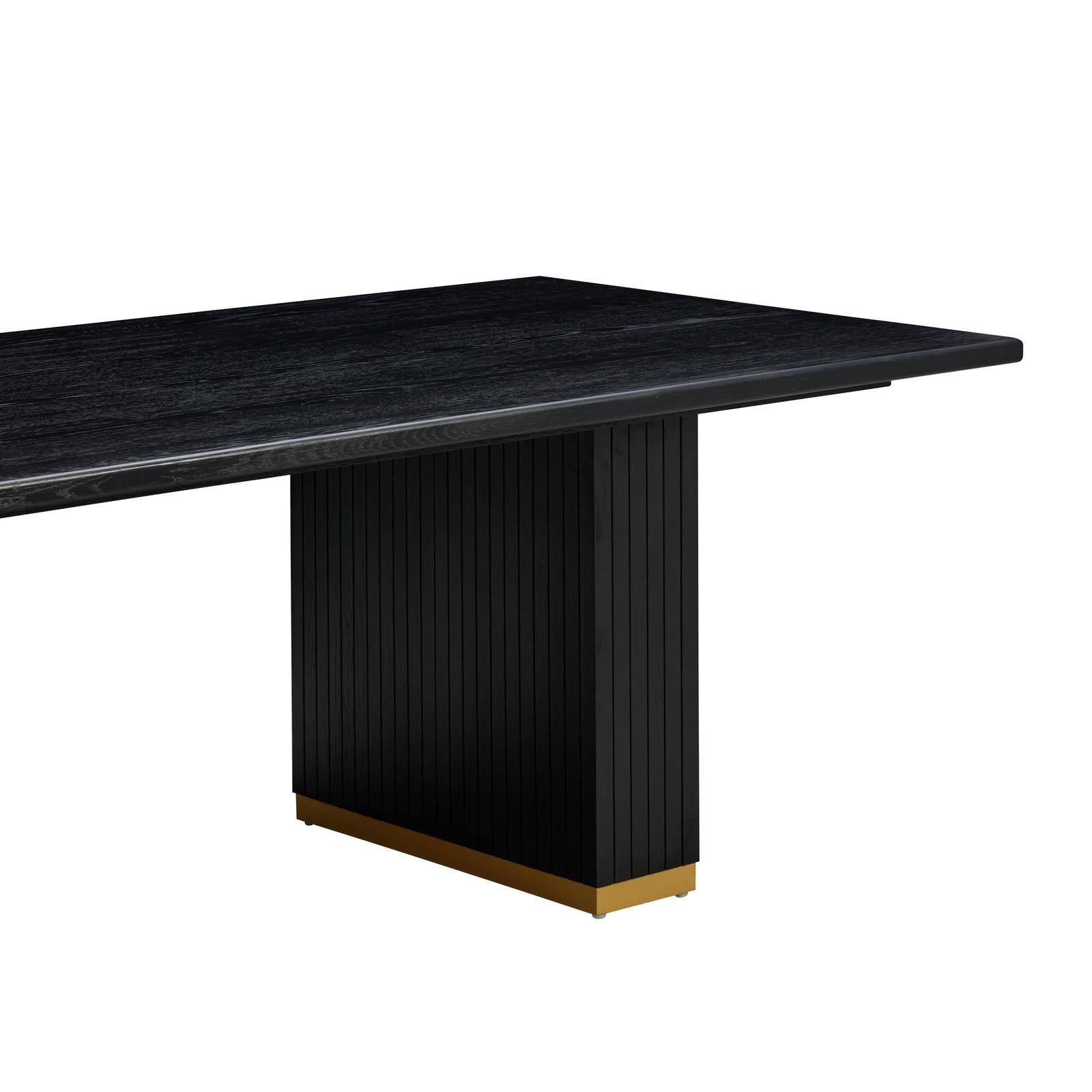 TOV Furniture Chelsea Oak Rectangular Dining Table