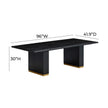 TOV Furniture Chelsea Oak Rectangular Dining Table