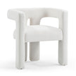 TOV Furniture Sloane Bone White Recycled Fabric Chair