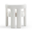 TOV Furniture Sloane Bone White Recycled Fabric Chair