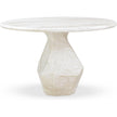 TOV Furniture Esme Faux Marble Indoor / Outdoor Round Dining Table