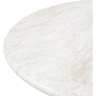 TOV Furniture Esme Faux Marble Indoor / Outdoor Round Dining Table