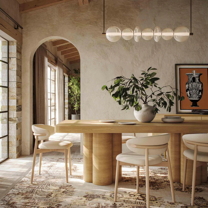 TOV Furniture Bambi Ash Rectangular Dining Table