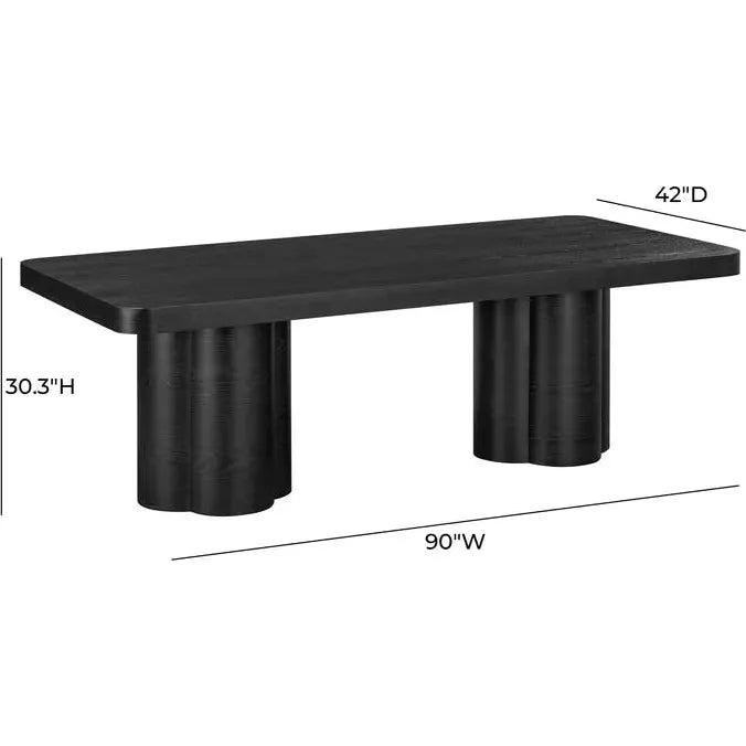 TOV Furniture Bambi Ash Rectangular Dining Table