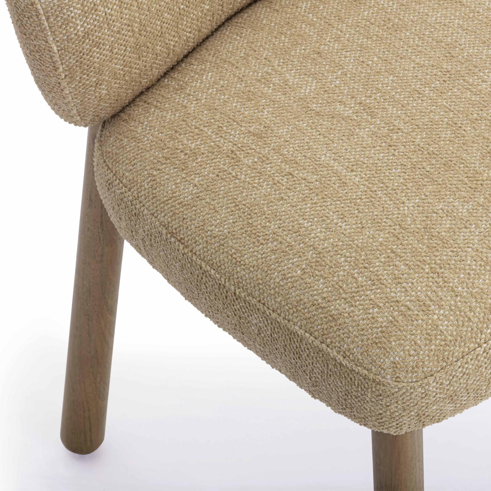 TOV Furniture Foxy Textured Performance Fabric Dining Chair