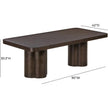 TOV Furniture Bambi Ash Rectangular Dining Table