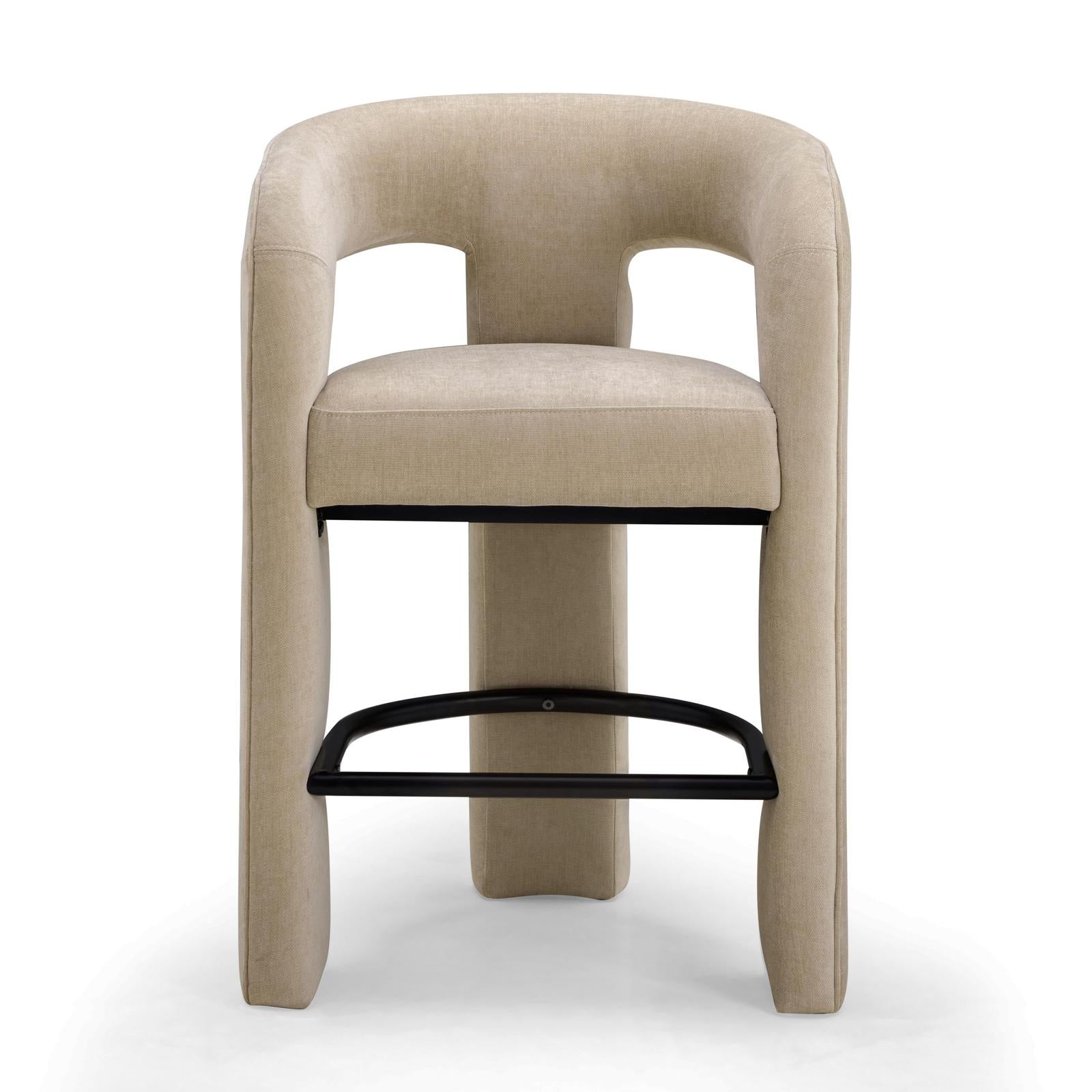 TOV Furniture Malone Performance Chenille Counter Stool
