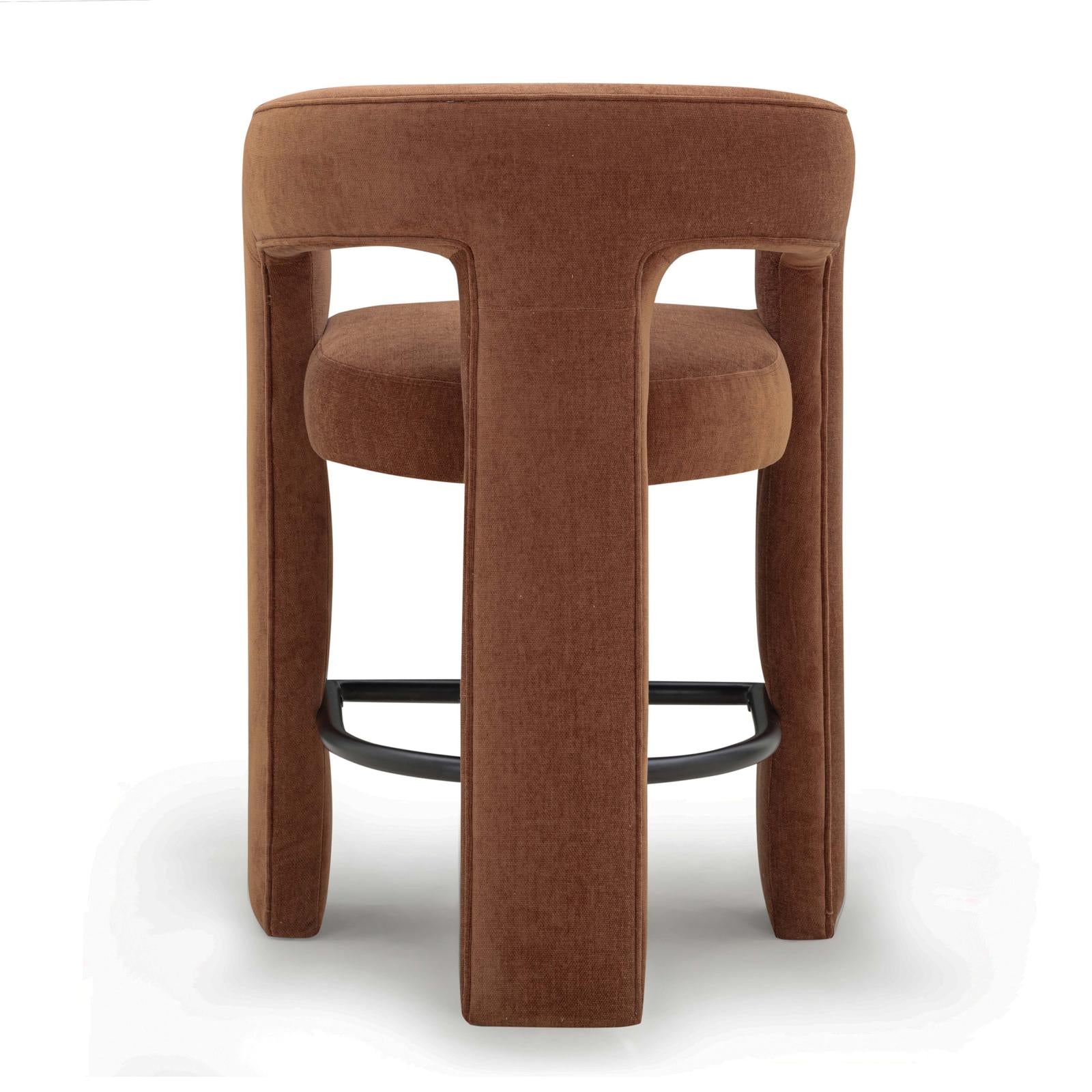 TOV Furniture Malone Performance Chenille Counter Stool