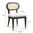 TOV Furniture Cosette Performance Linen Dining Chair