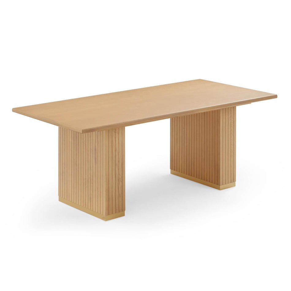 TOV Furniture Chelsea Oak Rectangular Dining Table